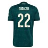 Maillot de Foot Real Madrid Rudiger 22 Exterieur 2026-27